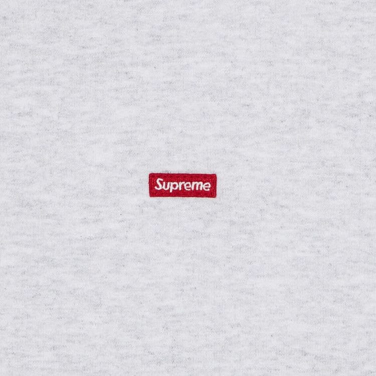 Supreme Small Box Zip Up Hoodie Ash Grey