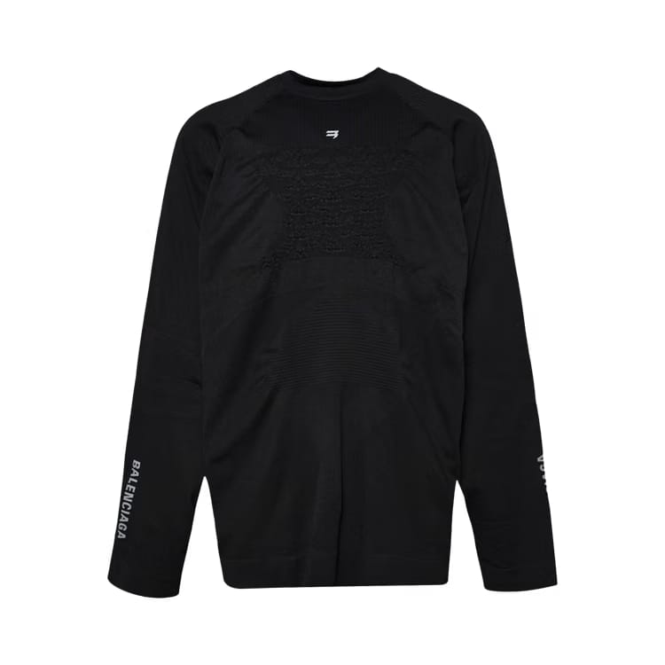 Balenciaga Oversized Athletic Energy Accumulator T-Shirt Black