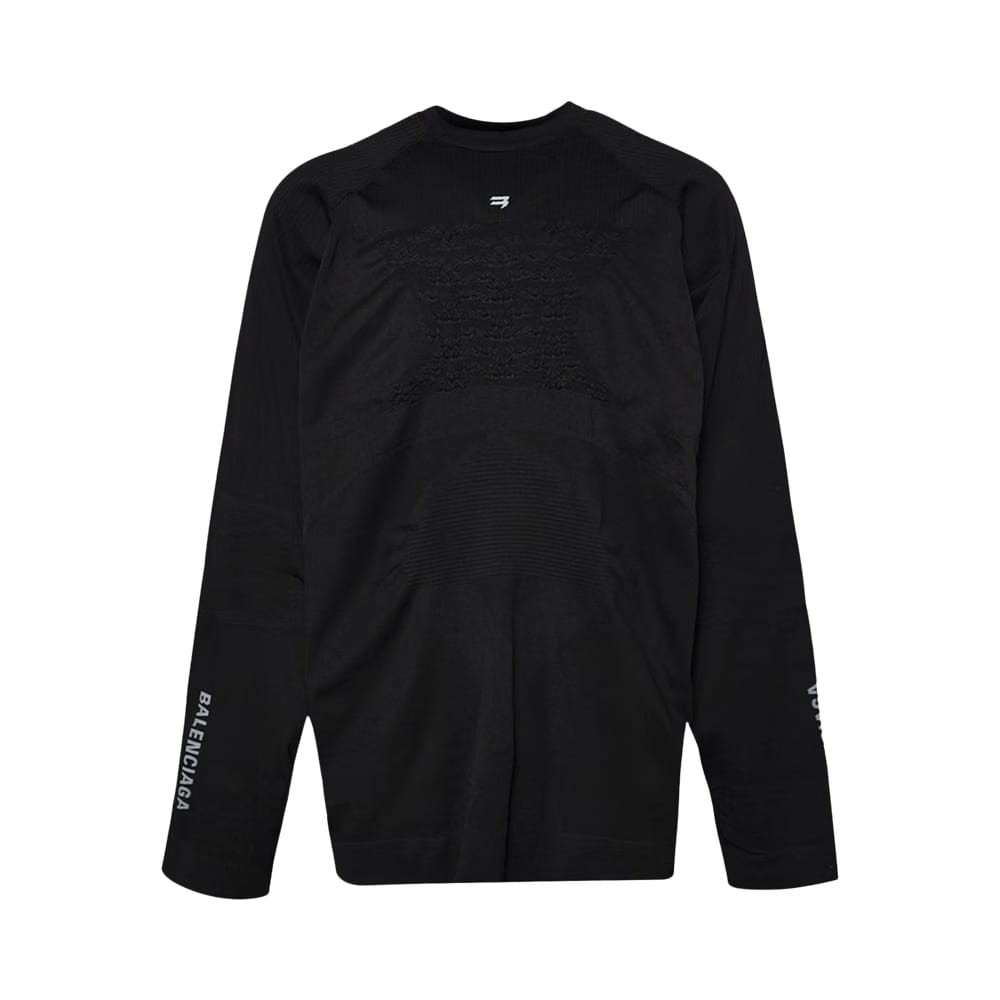 Balenciaga Oversized Athletic Energy Accumulator T-Shirt Black