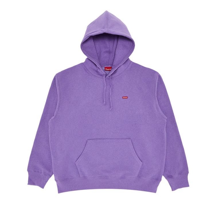 Supreme Small Box Hoodie Light Purple