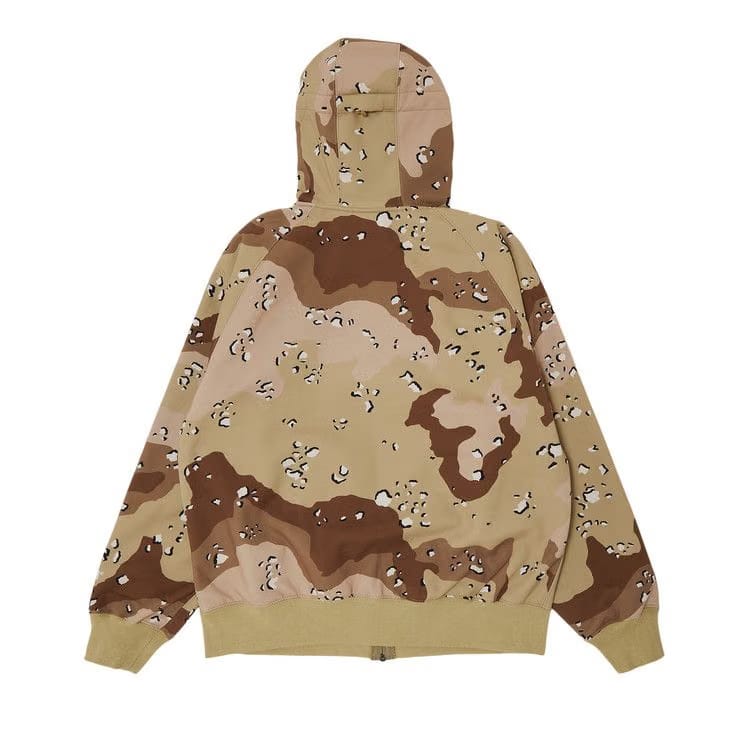 Supreme x WINDSTOPPER Zip Up Hoodie Chocolate Chip Camo