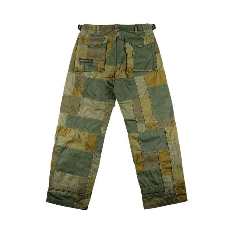 Supreme x Junya Watanabe x Comme des Garçons MAN Patchwork Cargo Pant Olive