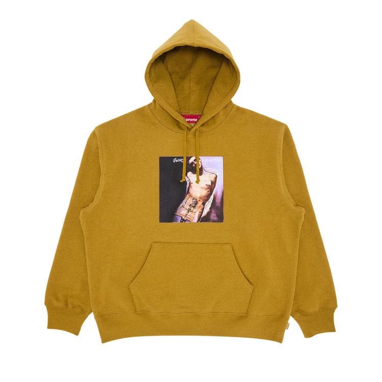 Supreme x Jane's Addiction Hoodie Dark Mustard
