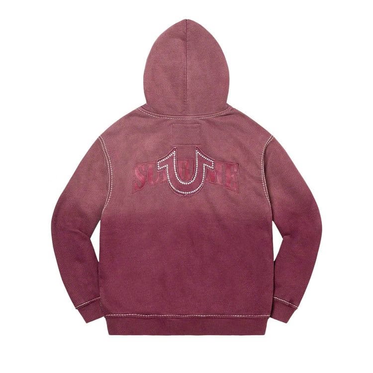 Supreme x True Religion Zip Up Hoodie Eggplant
