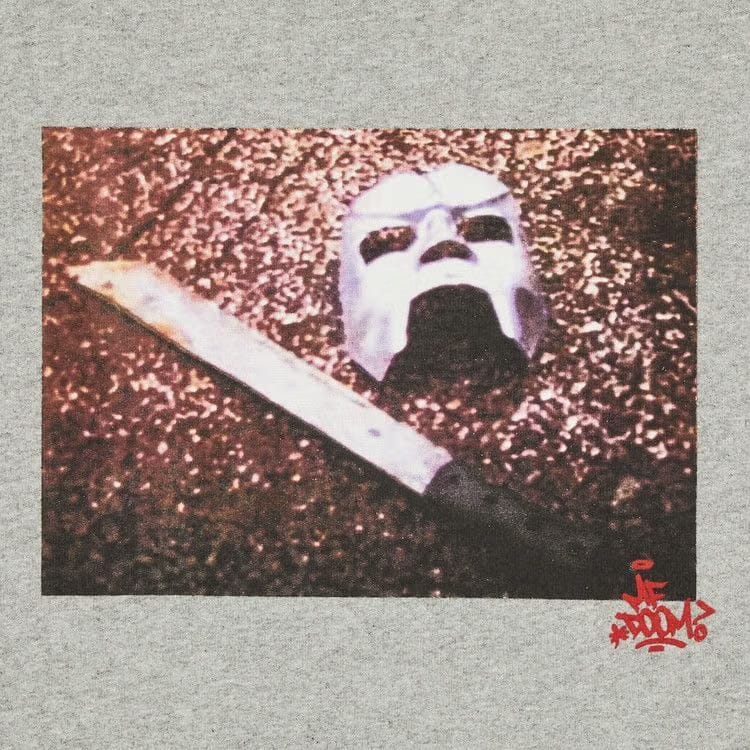 Supreme MF DOOM Hoodie Heather Grey