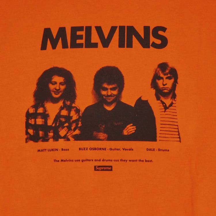 Supreme x Melvins Hoodie Bright Orange
