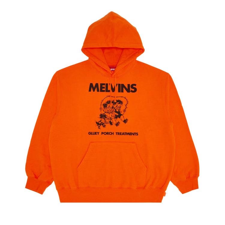 Supreme x Melvins Hoodie Bright Orange