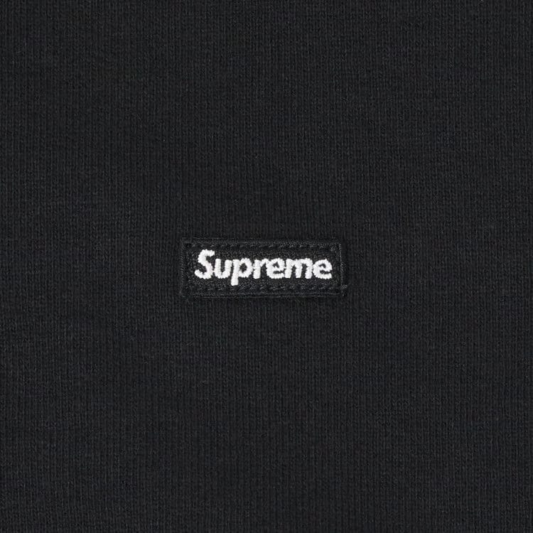 Supreme Small Box Drawcord Zip Up Hoodie Black