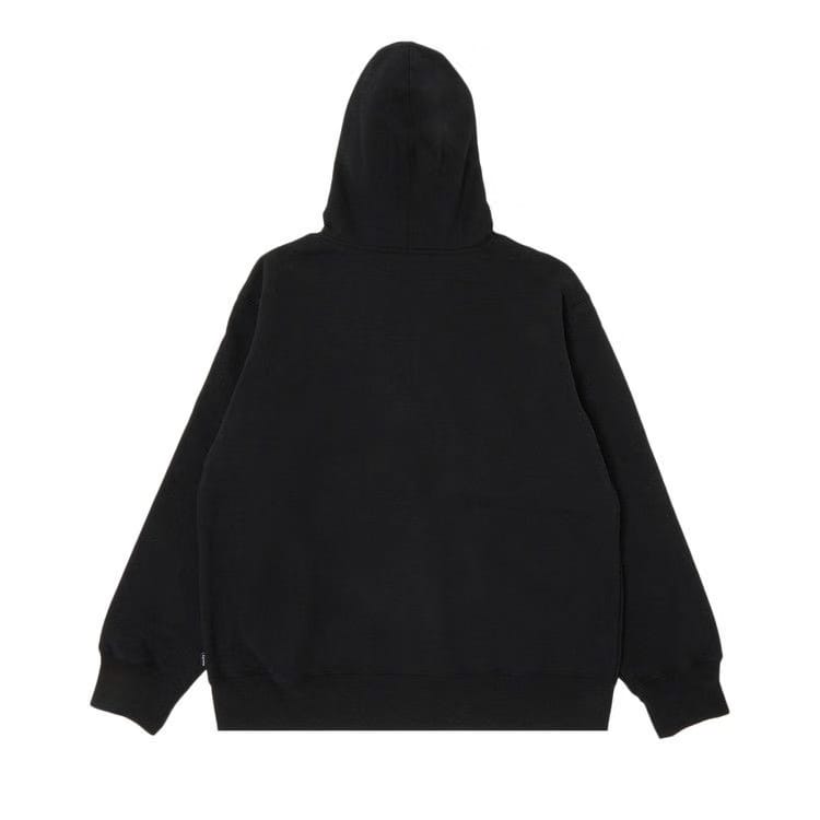 Supreme Small Box Drawcord Zip Up Hoodie Black