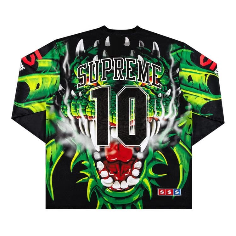 Supreme Dragon Hockey Jersey Black