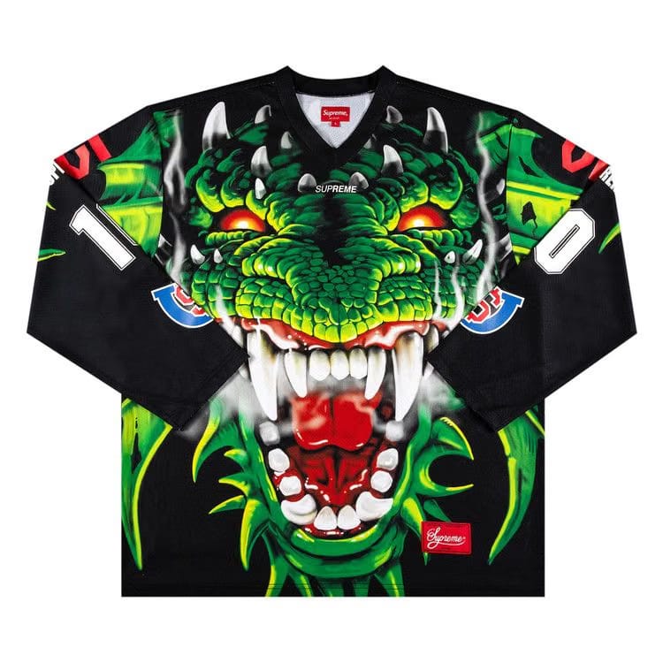 Supreme Dragon Hockey Jersey Black