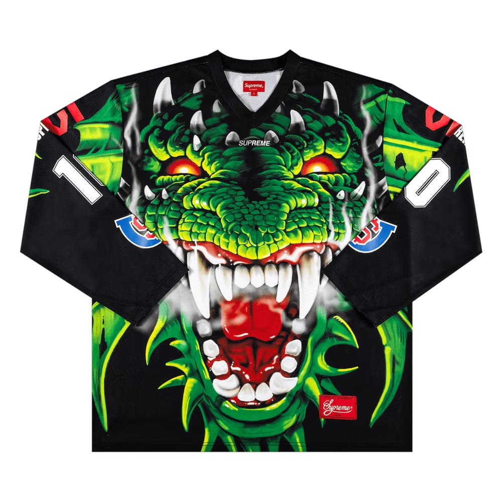 Supreme Dragon Hockey Jersey Black