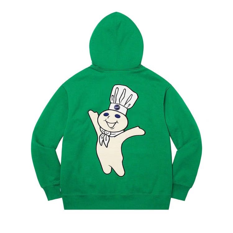 Supreme Doughboy Zip Up Hoodie Green