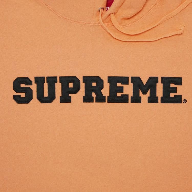 Supreme Collegiate Hoodie Peach