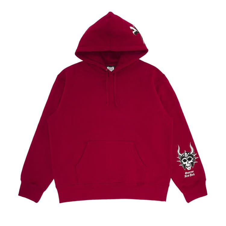 Supreme x Bounty Hunter Hoodie Cardinal
