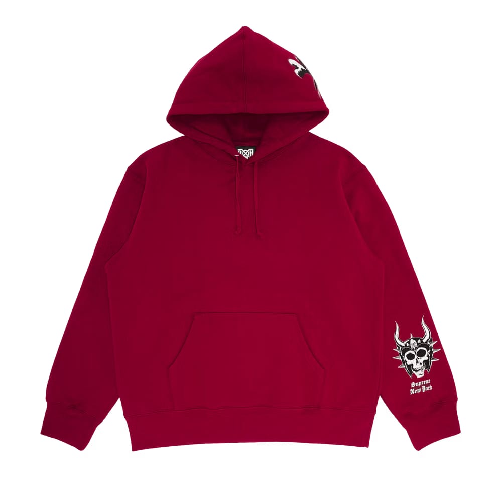 Supreme x Bounty Hunter Hoodie Cardinal