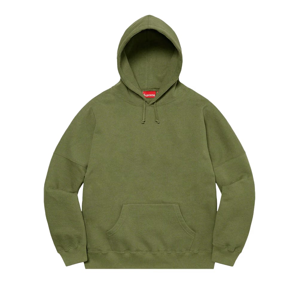 Supreme Beaded Hoodie Olive