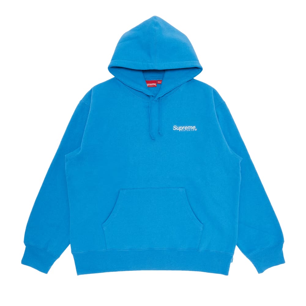 Supreme Worldwide Hoodie Blue