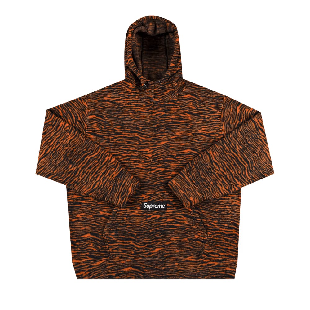 Supreme Polartec Hoodie Tiger
