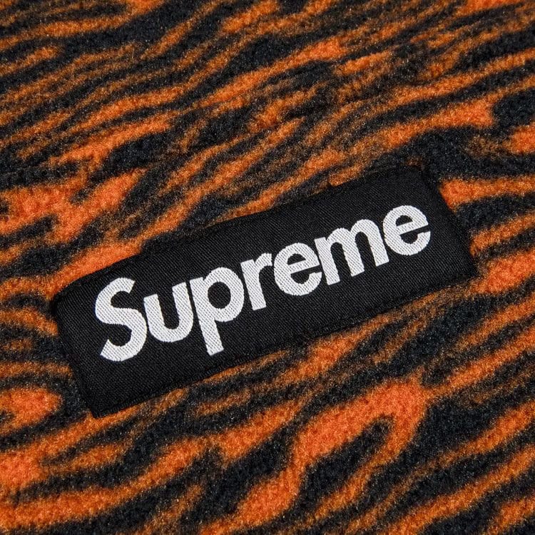 Supreme Polartec Hoodie Tiger