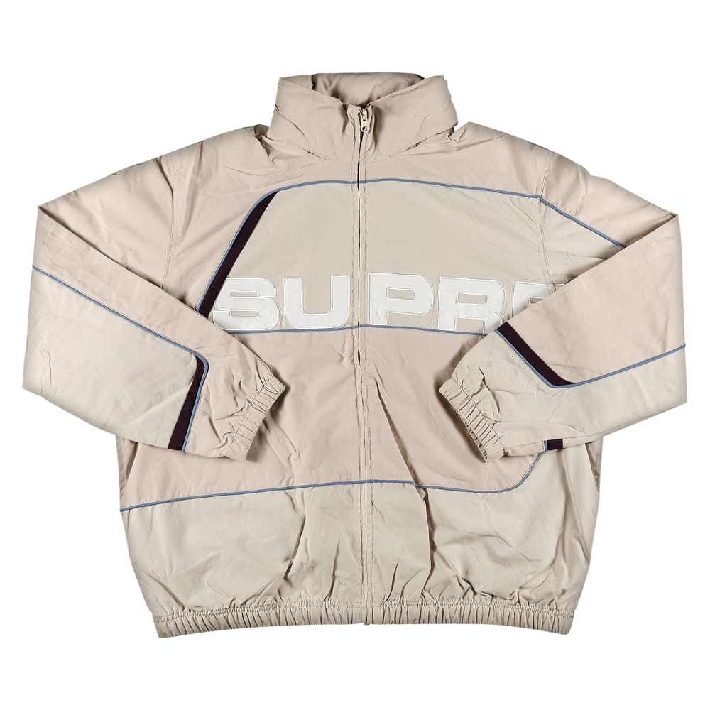 Supreme S Paneled Track Jacket Dusty Pink