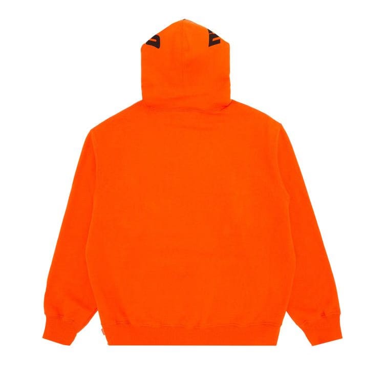 Supreme Warm Up Hoodie Bright Orange