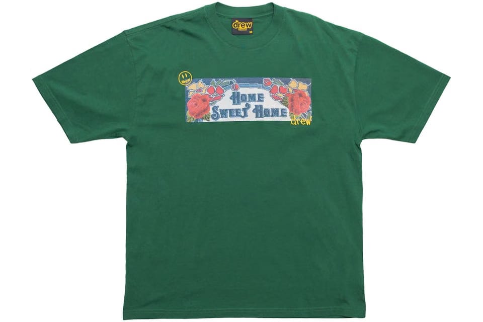 Drew House Home Sweet Home Ss T-Shirt Forest
