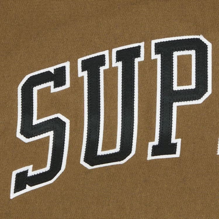 Supreme Sleeve Arc Hoodie Dark Khaki