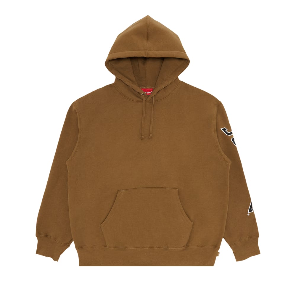 Supreme Sleeve Arc Hoodie Dark Khaki