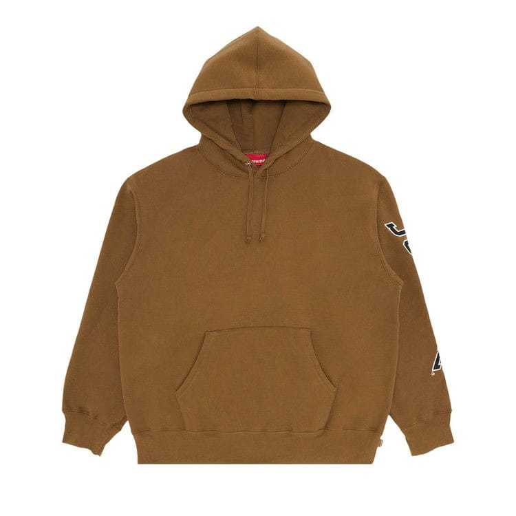 Supreme Sleeve Arc Hoodie Dark Khaki