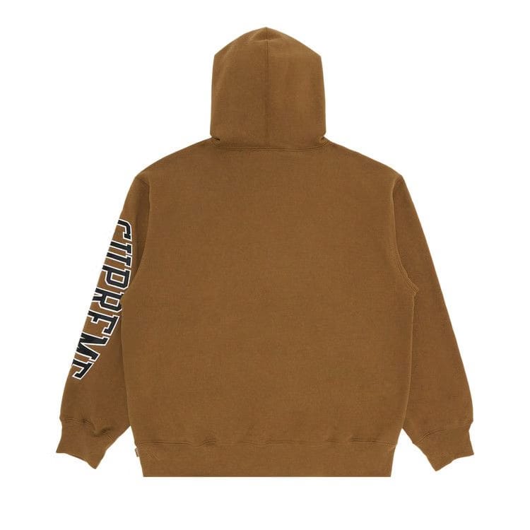 Supreme Sleeve Arc Hoodie Dark Khaki