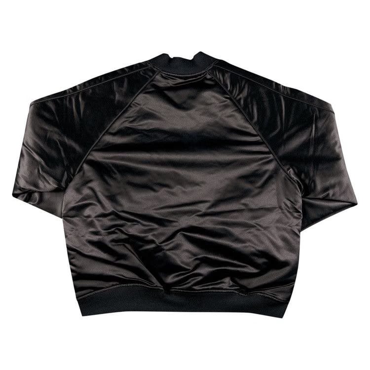 Supreme x Mitchell & Ness Sequin Logo Varsity Jacket Black