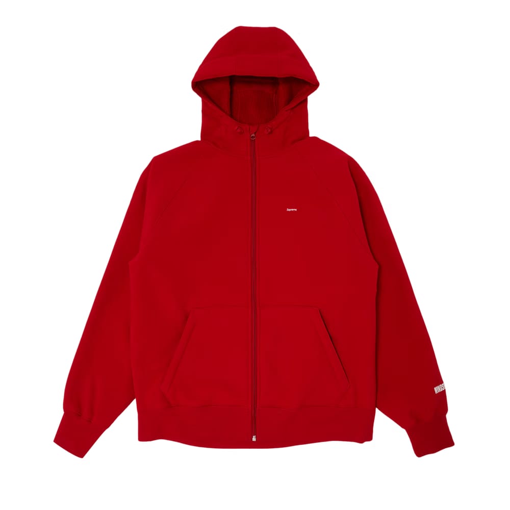 Supreme x WINDSTOPPER Zip Up Hoodie Red