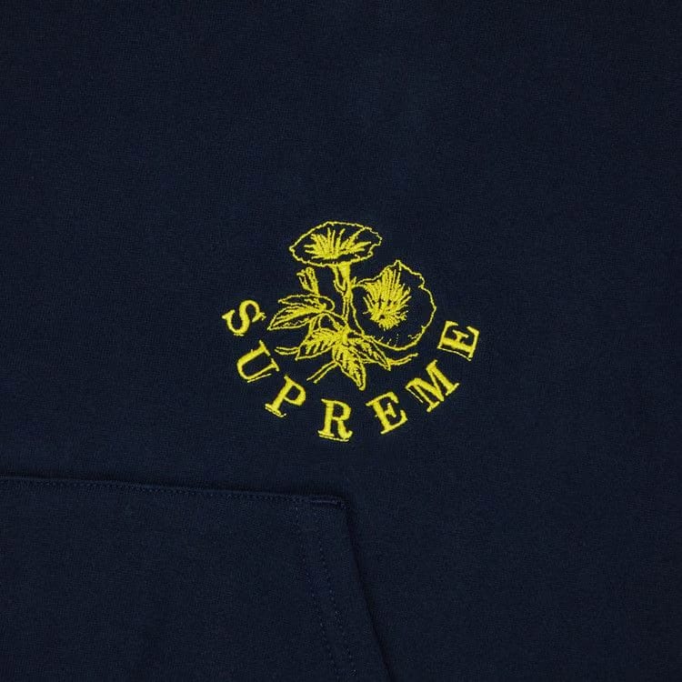Supreme Wild Embroidered Hoodie Navy