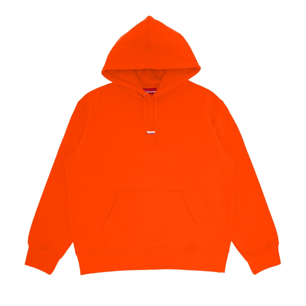 Supreme Underline Hoodie Bright Orange