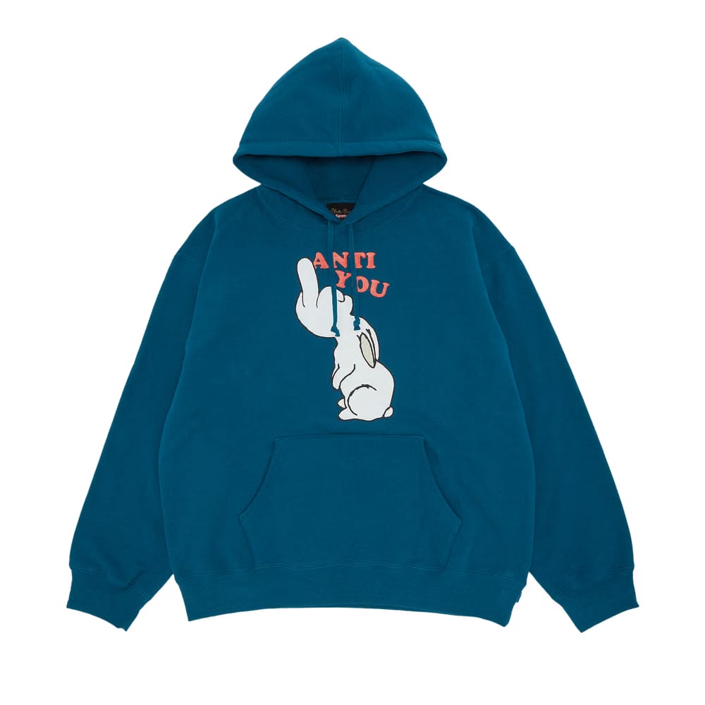 Supreme x UNDERCOVER Anti You Hoodie Marine Blue