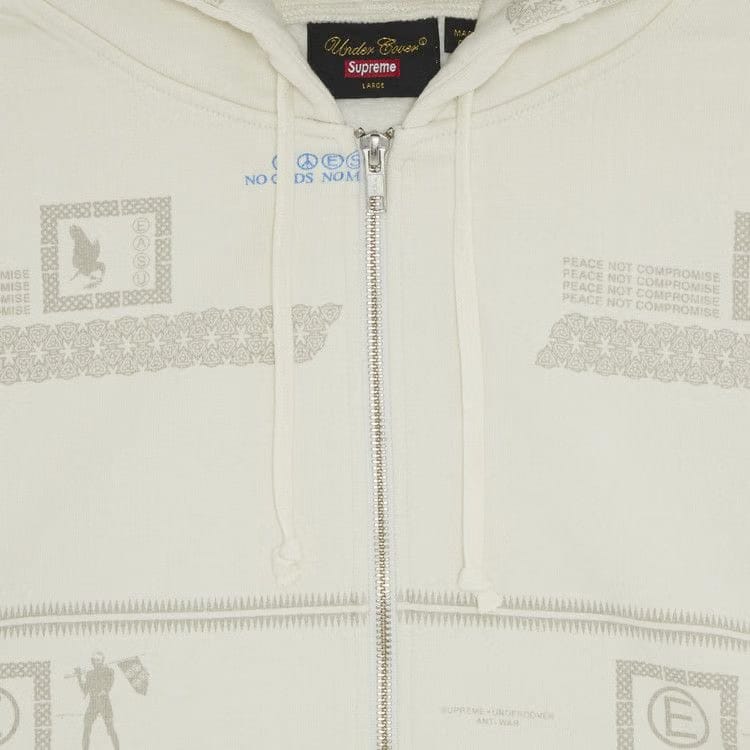 Supreme x UNDERCOVER Zip Up Hoodie Stone
