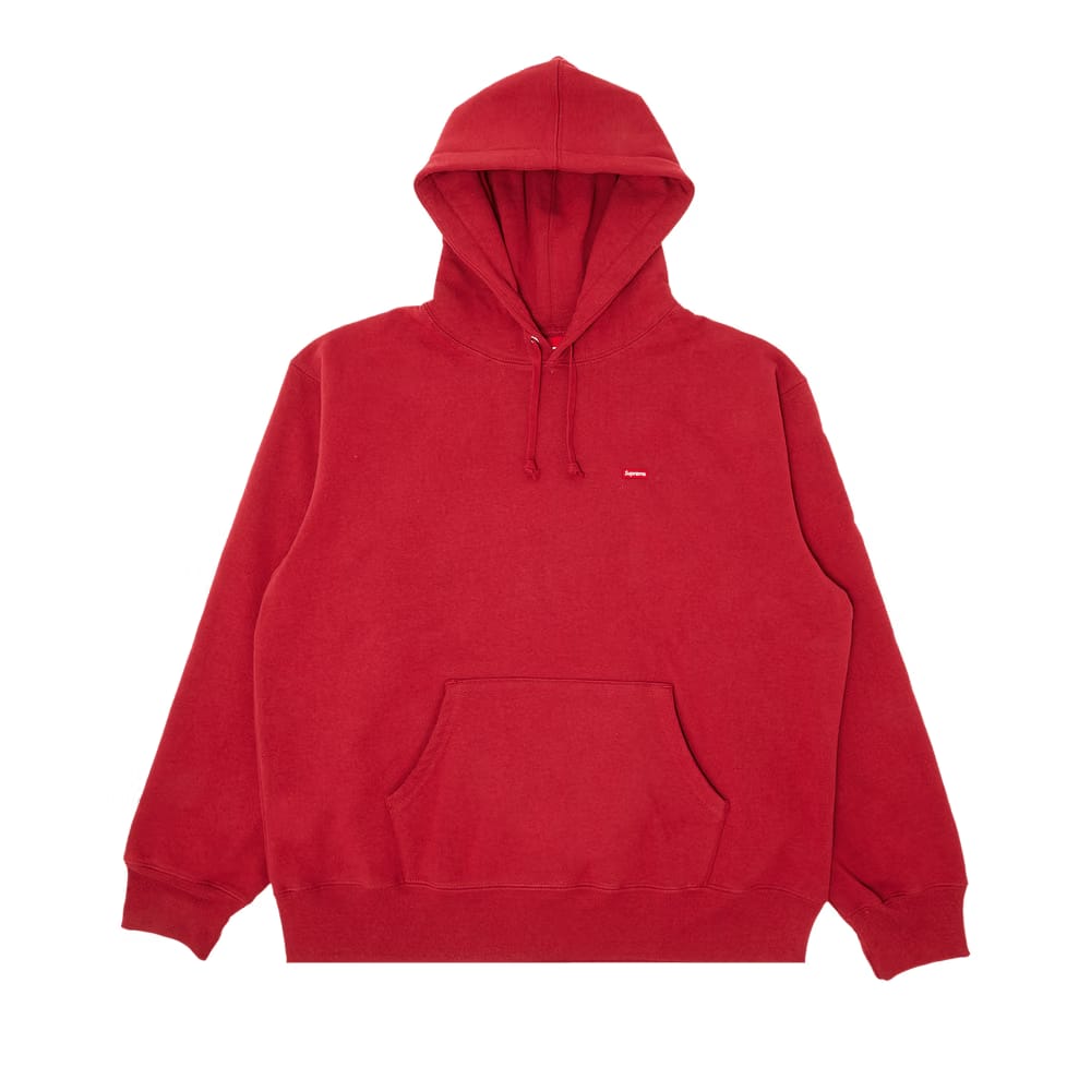 Supreme Small Box Hoodie Dark Red