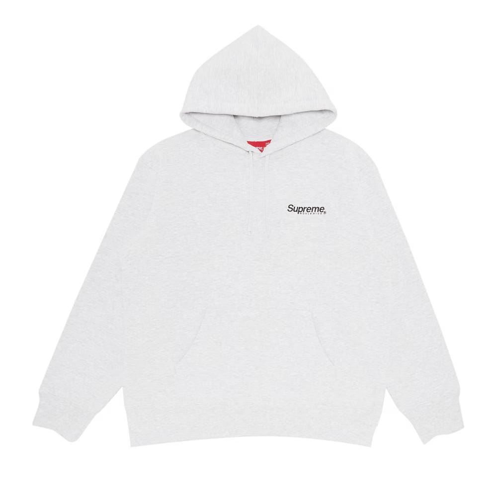 Supreme Worldwide Hoodie Ash Grey