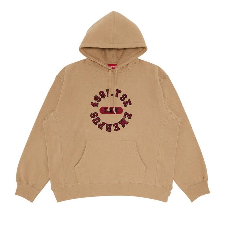 Supreme Reverse Hoodie Dark Tan