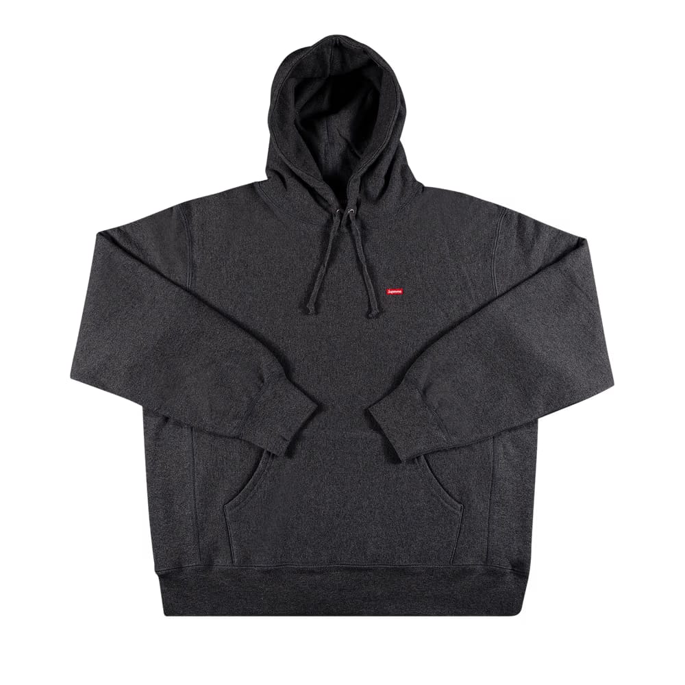 Supreme Small Box Hoodie Charcoal