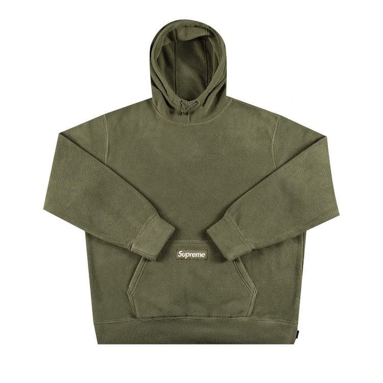 Supreme Polartec Hoodie Light Olive