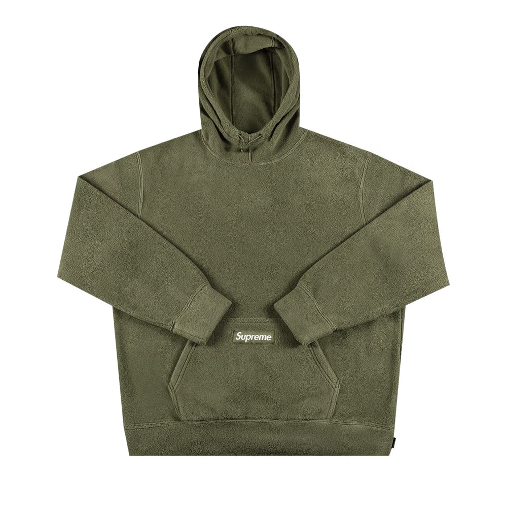 Supreme Polartec Hoodie Light Olive