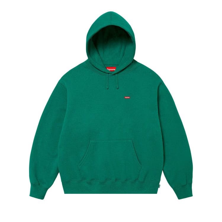 Supreme Small Box Hoodie Dark Green