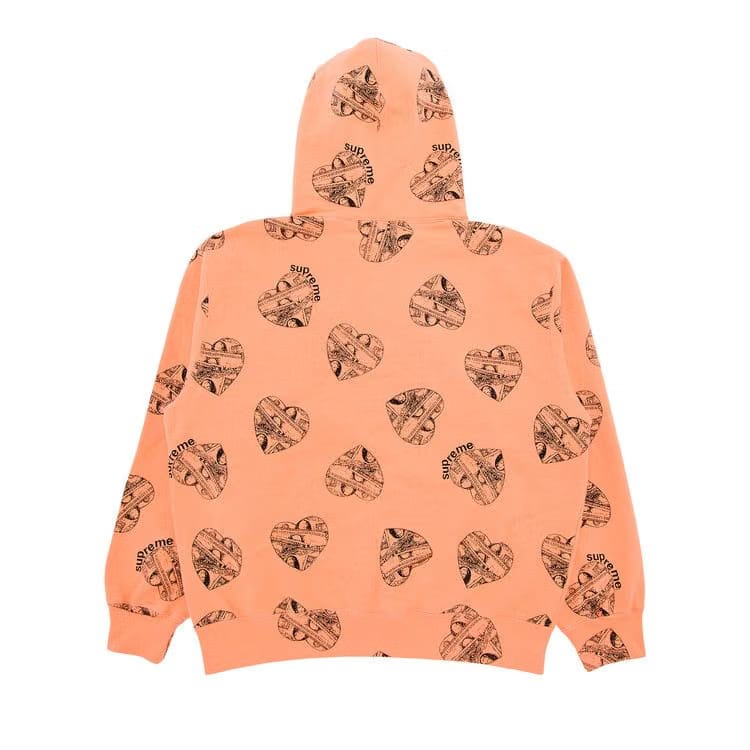 Supreme Love Cash Hoodie Peach