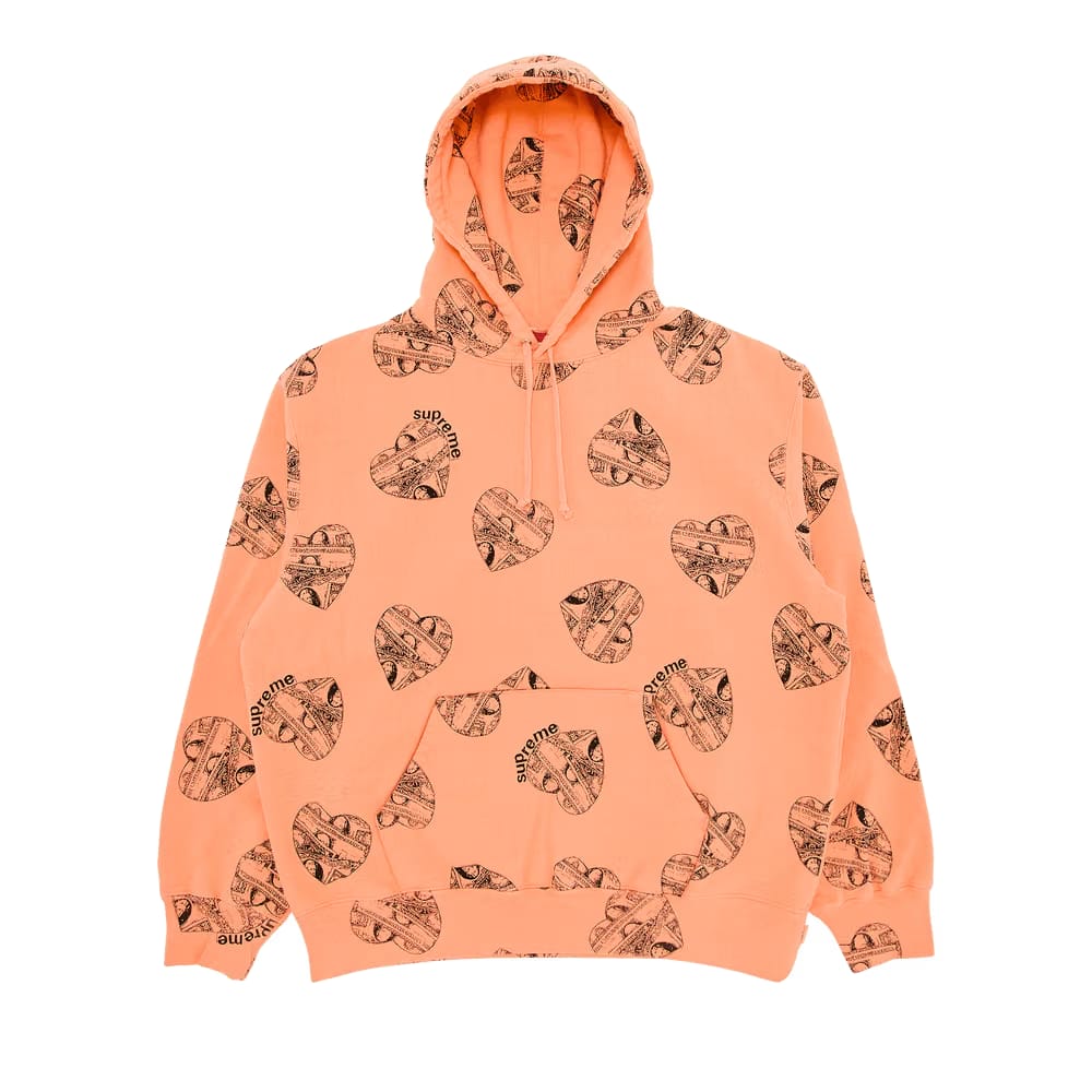 Supreme Love Cash Hoodie Peach