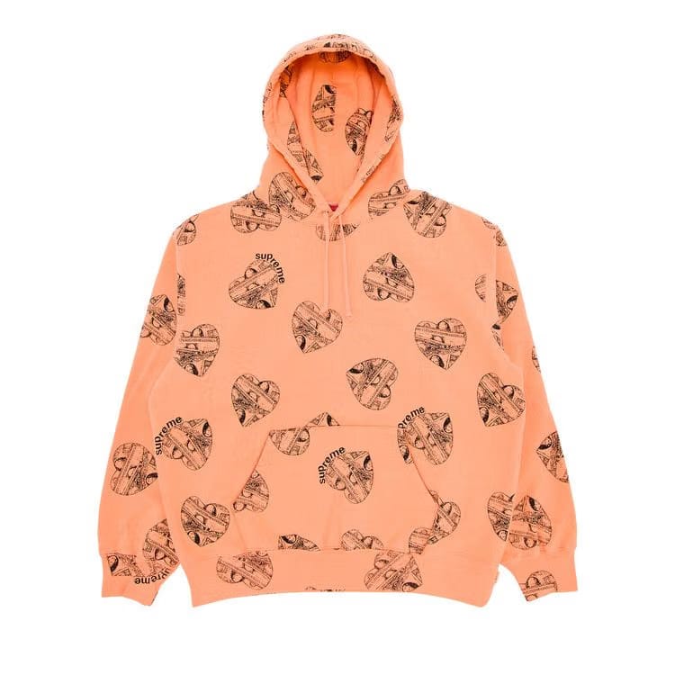 Supreme Love Cash Hoodie Peach