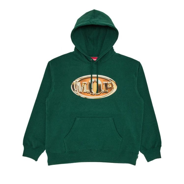 Supreme M.O.P. Hoodie Dark Green