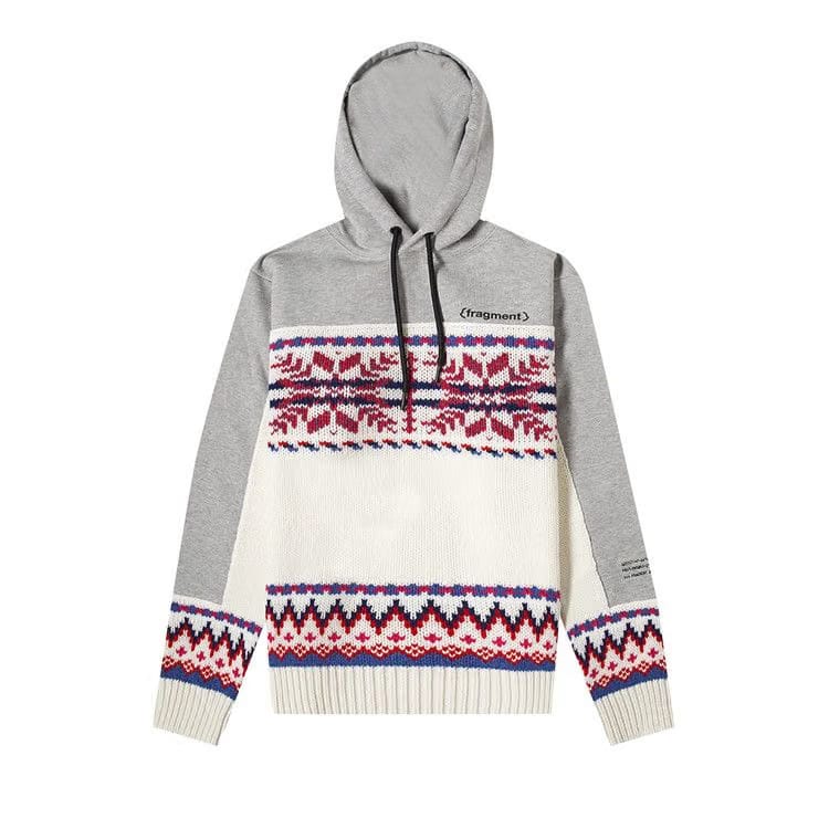 Moncler Genius x Fragment Hiroshi Fujiwara Maglia Hoodie Grey