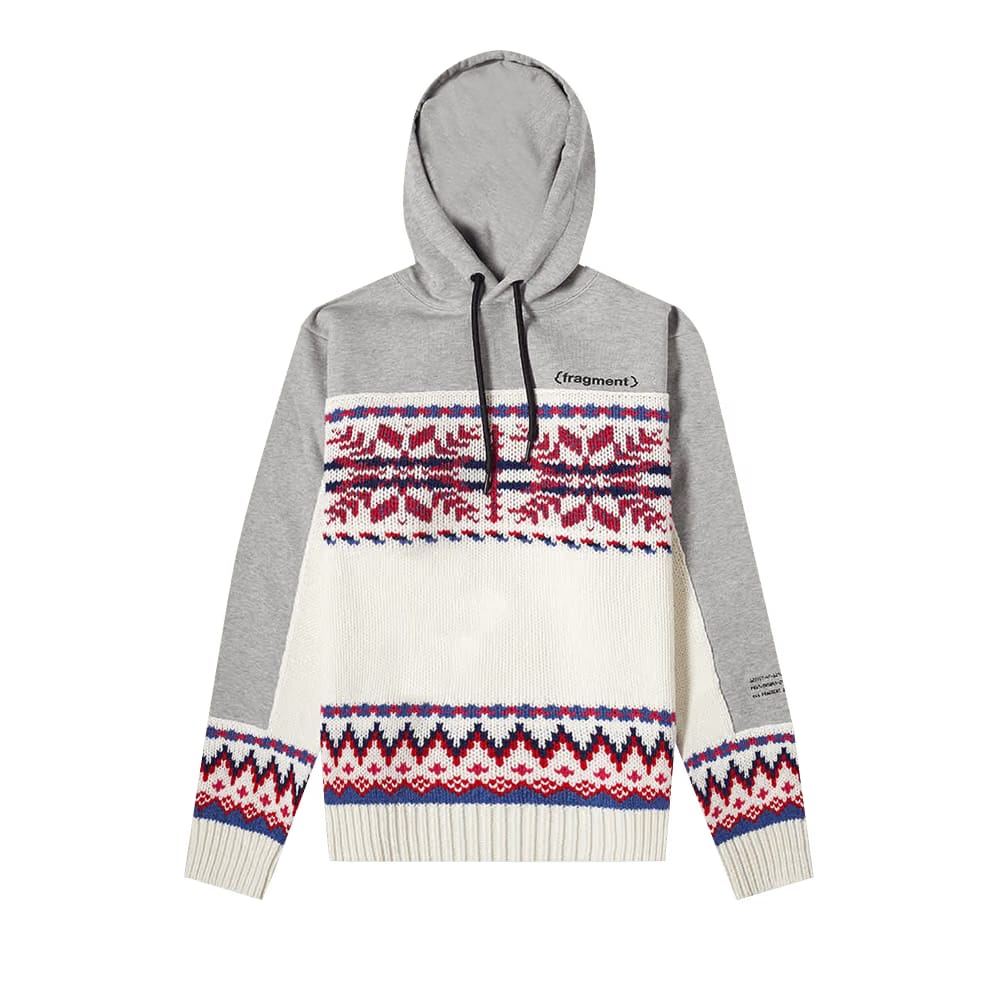 Moncler Genius x Fragment Hiroshi Fujiwara Maglia Hoodie Grey